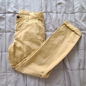 Gap skinny khaki pants (29 x 30)
